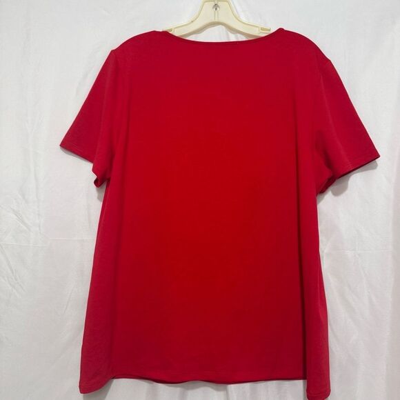 Preston & York Bobbi French Terry short sleeve Tee Size XL - Picture 4 of 6
